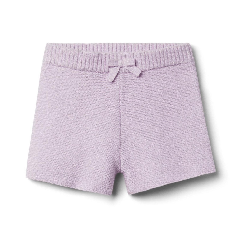 Janie and Jack Light Lavender Purple Sweater Shorts in Jellyfish Size 2T Toddler